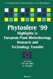Phytosfere'99 - Highlights in European Plant Biotechnology Research and Technology Transfer