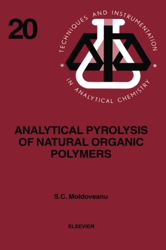 Analytical Pyrolysis of Natural Organic Polymers (Volume 20)
