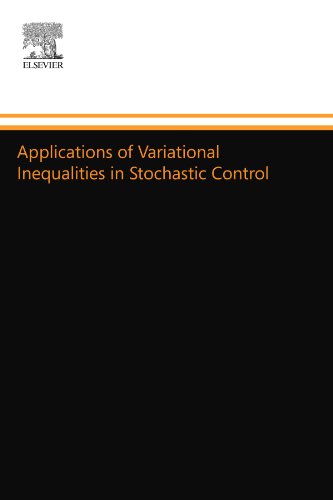 Applications of Variational Inequalities in Stochastic Control