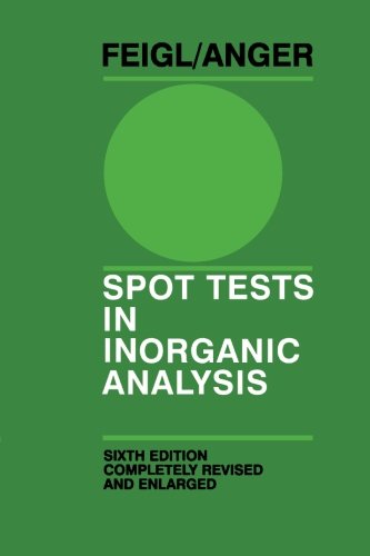 Spot Tests in Inorganic Analysis