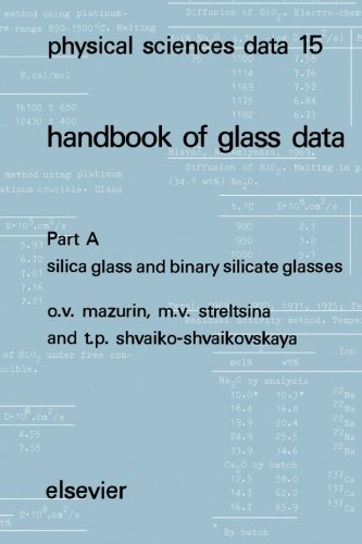 Physical Sciences Data 15 Handbook of Glass Data: Part A Silica Glass and Binary Silicate Glasses