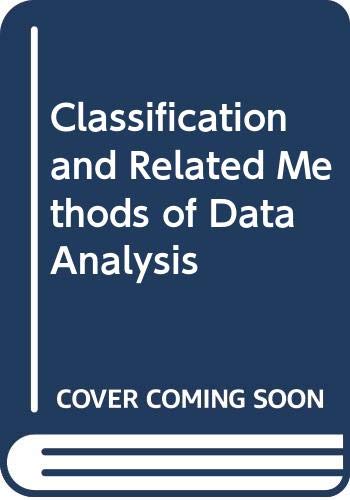 Classification and Related Methods of Data Analysis