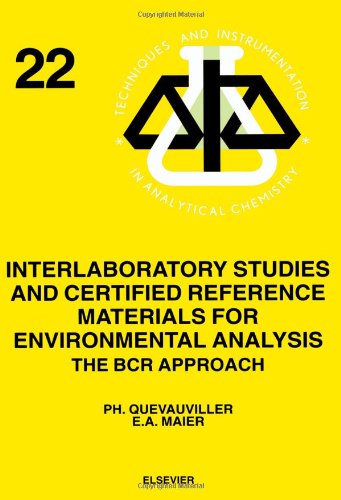 Interlaboratory Studies and Certified Reference Materials for Environmental Analysis, Volume 22: The BCR Approach (Techniques and Instrumentation in Analytical Chemistry)