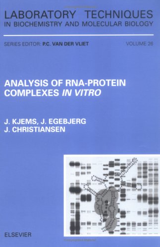 Analysis of RNA-Protein Complexes <i>in vitro</i> (Laboratory Techniques in Biochemistry and Molecular Biology)