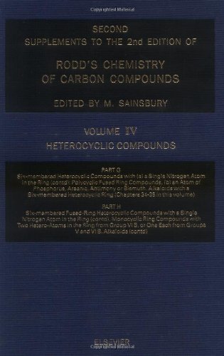 Second Supplements to the 2nd Edition of Rodd's Chemistry of Carbon Compounds : Heterocyclic Compounds : Six-Membered Heterocyclic Compounds with (a) ... CHEMISTRY OF CARBON COMPOUNDS, SUPPLEMENTS)