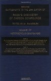 Second Supplements to the 2nd Edition of Rodd's Chemistry of Carbon Compounds : Heterocyclic Compounds : Six-Membered Heterocyclic Compounds with (a) ... CHEMISTRY OF CARBON COMPOUNDS, SUPPLEMENTS)