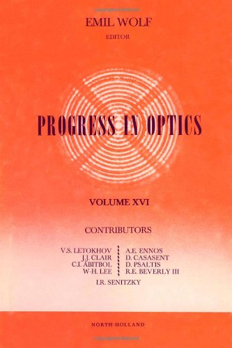 Progress in Optics Volume 16, Volume 16 (v. 16)