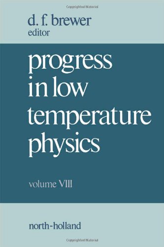 Progress in Low Temperature Physics, Vol. 8