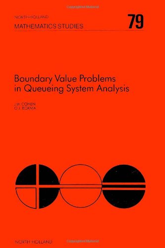 Boundary Value Problems in Queueing System Analysis (Mathematics Studies)