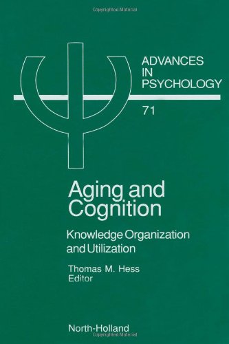 Advances in Psychology V71 (Materials Science Monographs)