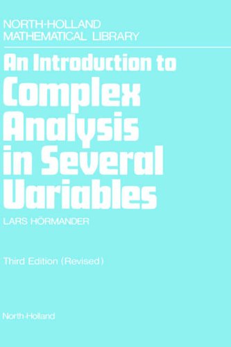 An Introduction to Complex Analysis in Several Variables (Volume 7) (North-Holland Mathematical Library, Volume 7)
