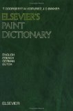 Elsevier's Paint Dictionary: In English, German, French and Dutch