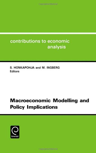 Macroeconomic Modelling and Policy Implications (Studies in Surface Science and Catalysis)