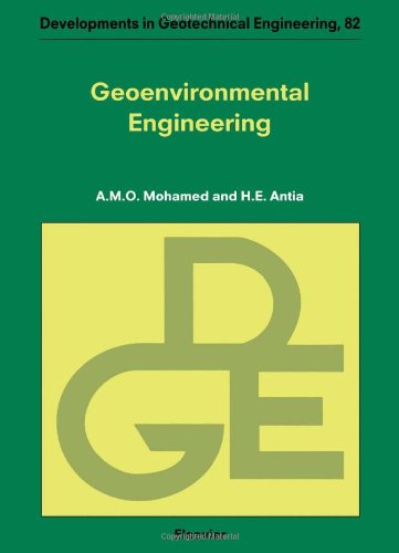 Geoenvironmental Engineering (Developments in Geotechnical Engineering)