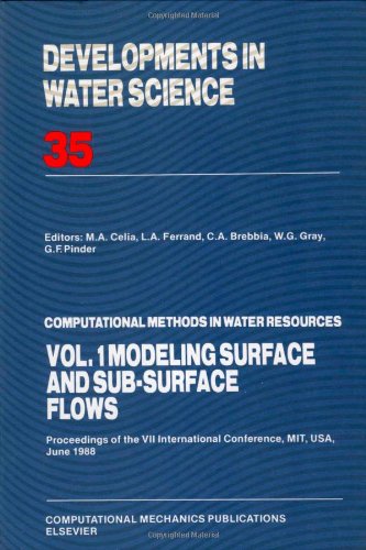 Modeling Surface and Sub-Surface Flows (Developments in Water Science) (Vol. 1)