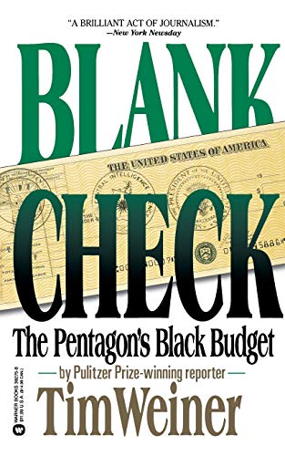 Book Cover Blank Check: The Pentagon's Black Budget