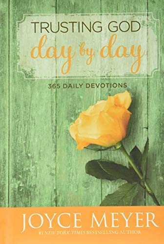 Book Cover Trusting God Day by Day: 365 Daily Devotions