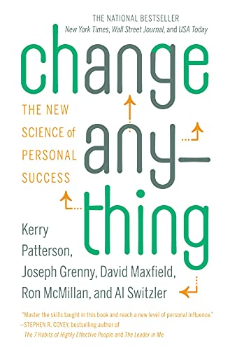 Book Cover Change Anything: The New Science of Personal Success
