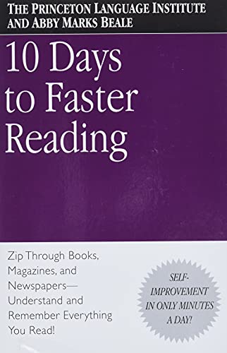 Book Cover 10 Days to Faster Reading