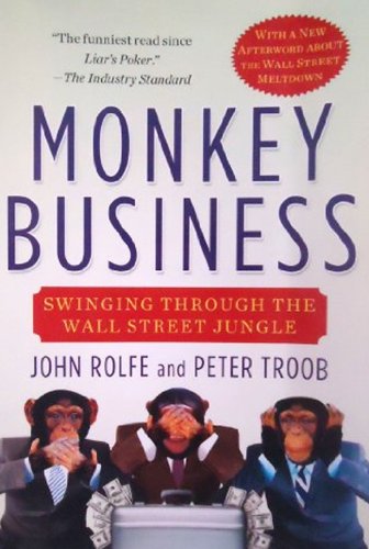 Book Cover Monkey Business: Swinging Through the Wall Street Jungle