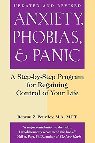 Book Cover Anxiety, Phobias, and Panic