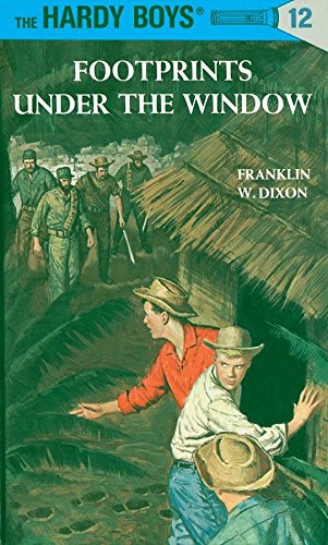 Book Cover Footprints Under the Window (Hardy Boys, Book 12)