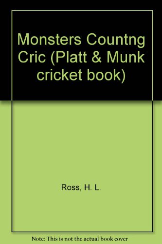 Monsters' Counting Book (Platt & Munk cricket book)