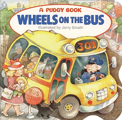Book Cover The Wheels on the Bus (Pudgy Board Book)