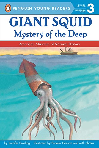 Book Cover Giant Squid: Mystery of the Deep (All Aboard Science Reader: Station Level 3)