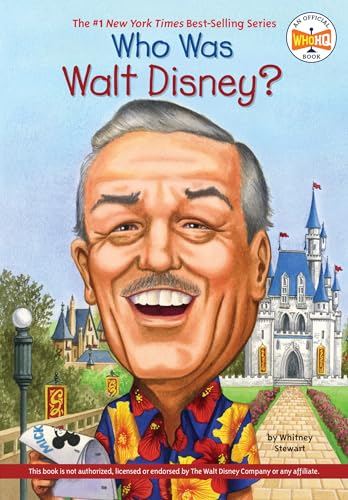 Book Cover Who Was Walt Disney?