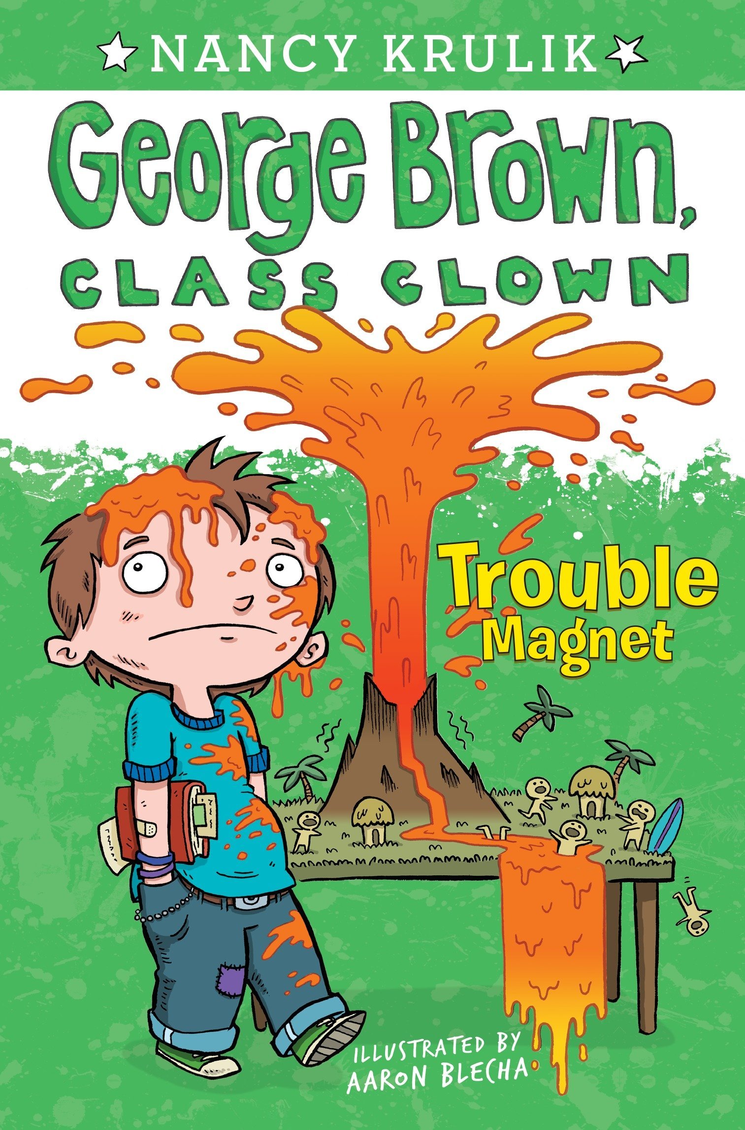 Book Cover Trouble Magnet #2 (George Brown, Class Clown)