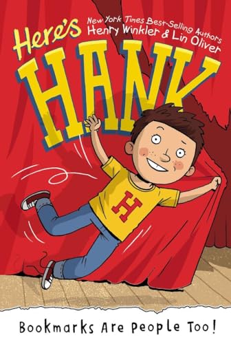 Book Cover Bookmarks Are People Too! #1 (Here's Hank)