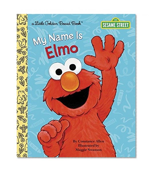 Book Cover My Name Is Elmo (Sesame Street) (Little Golden Book)