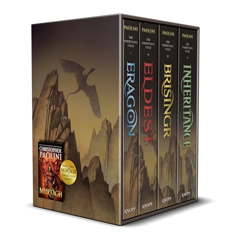 Book Cover The Inheritance Cycle 4-Book Trade Paperback Boxed Set: Eragon; Eldest; Brisingr; Inheritance