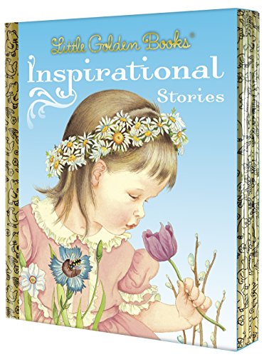 Little Golden Books: Inspirational Stories: My Little Golden Book About God; Prayers for Children; The Story of Jesus; Bible Heroes; Bible Stories of Boys and Girls