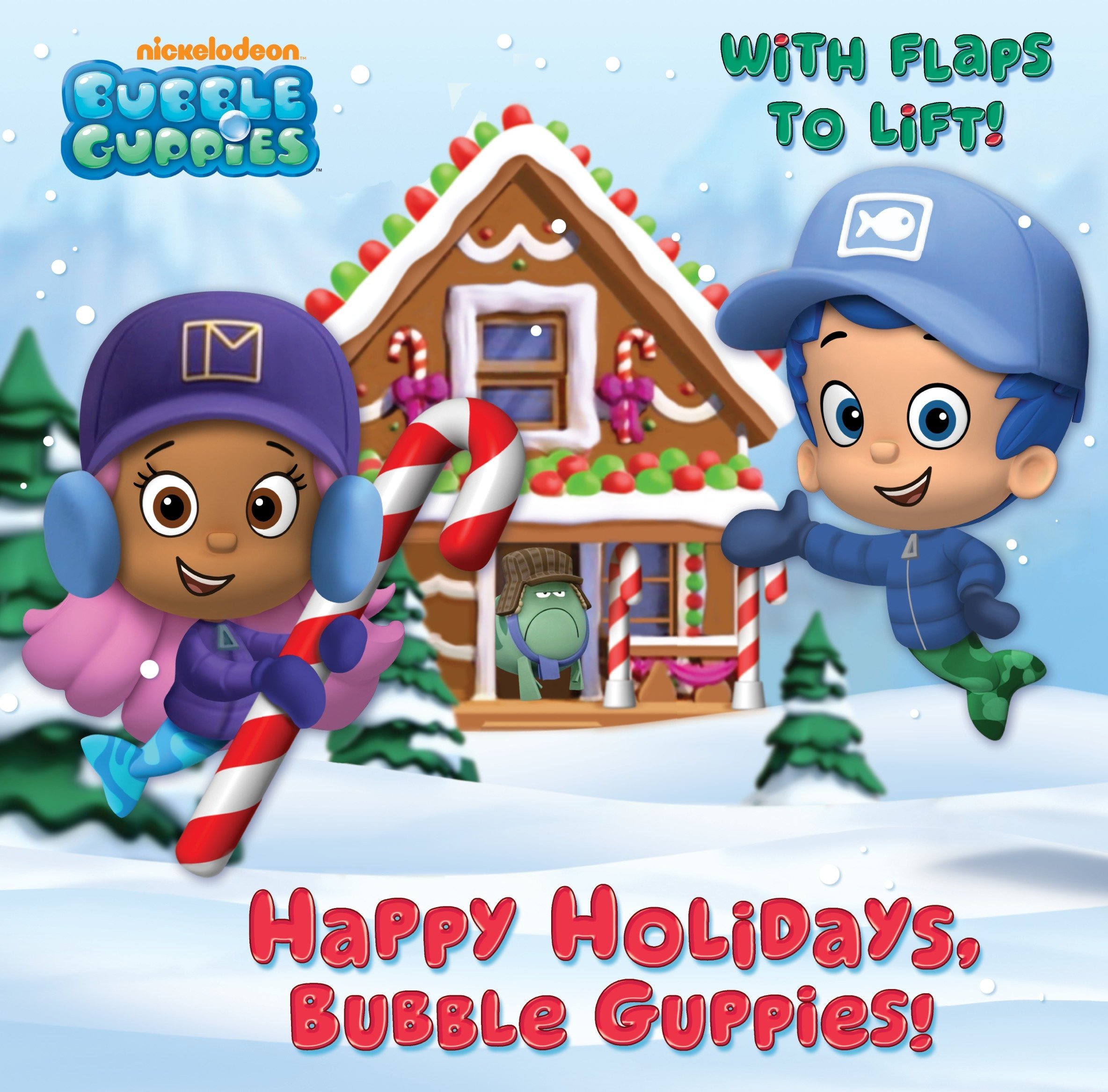 Book Cover Happy Holidays, Bubble Guppies! (Bubble Guppies) (Pictureback(R))