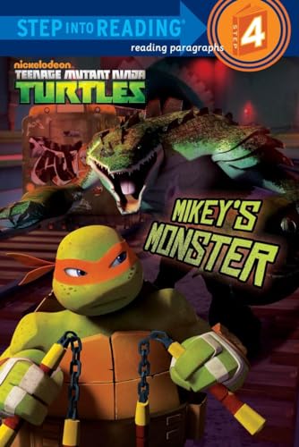 Book Cover Mikey's Monster (Teenage Mutant Ninja Turtles) (Step into Reading)