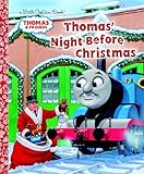Thomas' Night Before Christmas (Thomas & Friends) (Little Golden Book)
