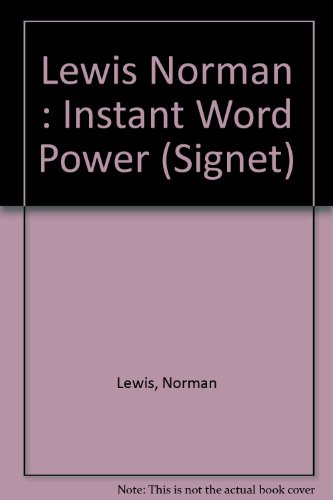 Instant Word Power (Signet)