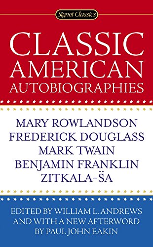 Book Cover Classic American Autobiographies