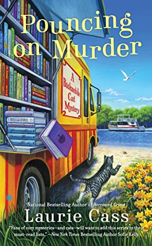 Book Cover Pouncing on Murder (A Bookmobile Cat Mystery)