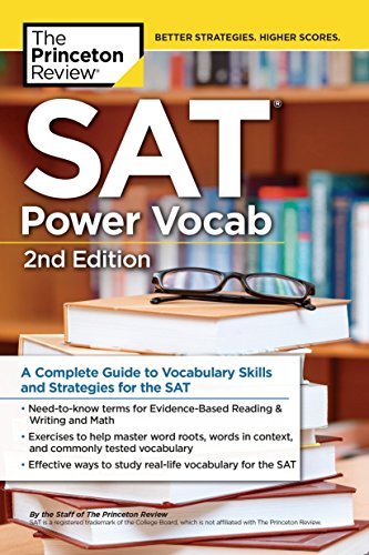 Book Cover SAT Power Vocab, 2nd Edition: A Complete Guide to Vocabulary Skills and Strategies for the SAT (College Test Preparation)