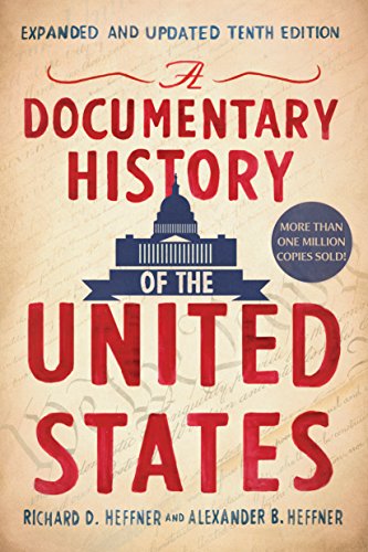 Book Cover A Documentary History of the United States (Revised and Updated)