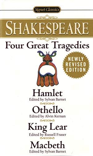 Book Cover Four Great Tragedies: Hamlet, Othello, King Lear, Macbeth (Signet Classics)