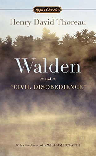 Book Cover Walden and Civil Disobedience