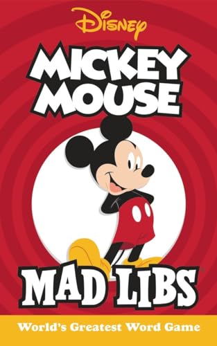 Book Cover Mickey Mouse Mad Libs