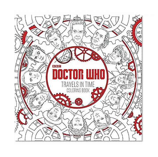 Book Cover Doctor Who Travels in Time Coloring Book