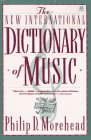 Dictionary of Music, The New International (Meridian)
