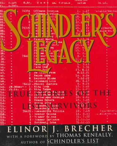 Book Cover Schindler's Legacy: True Stories of the List Survivors