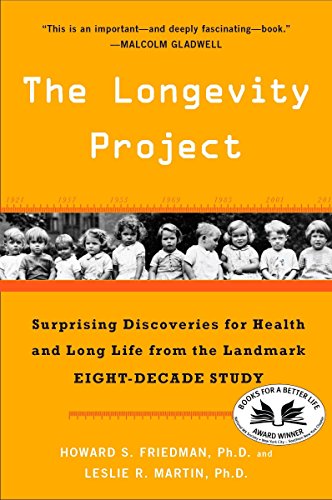 Book Cover The Longevity Project: Surprising Discoveries for Health and Long Life from the Landmark Eight-Decade Study